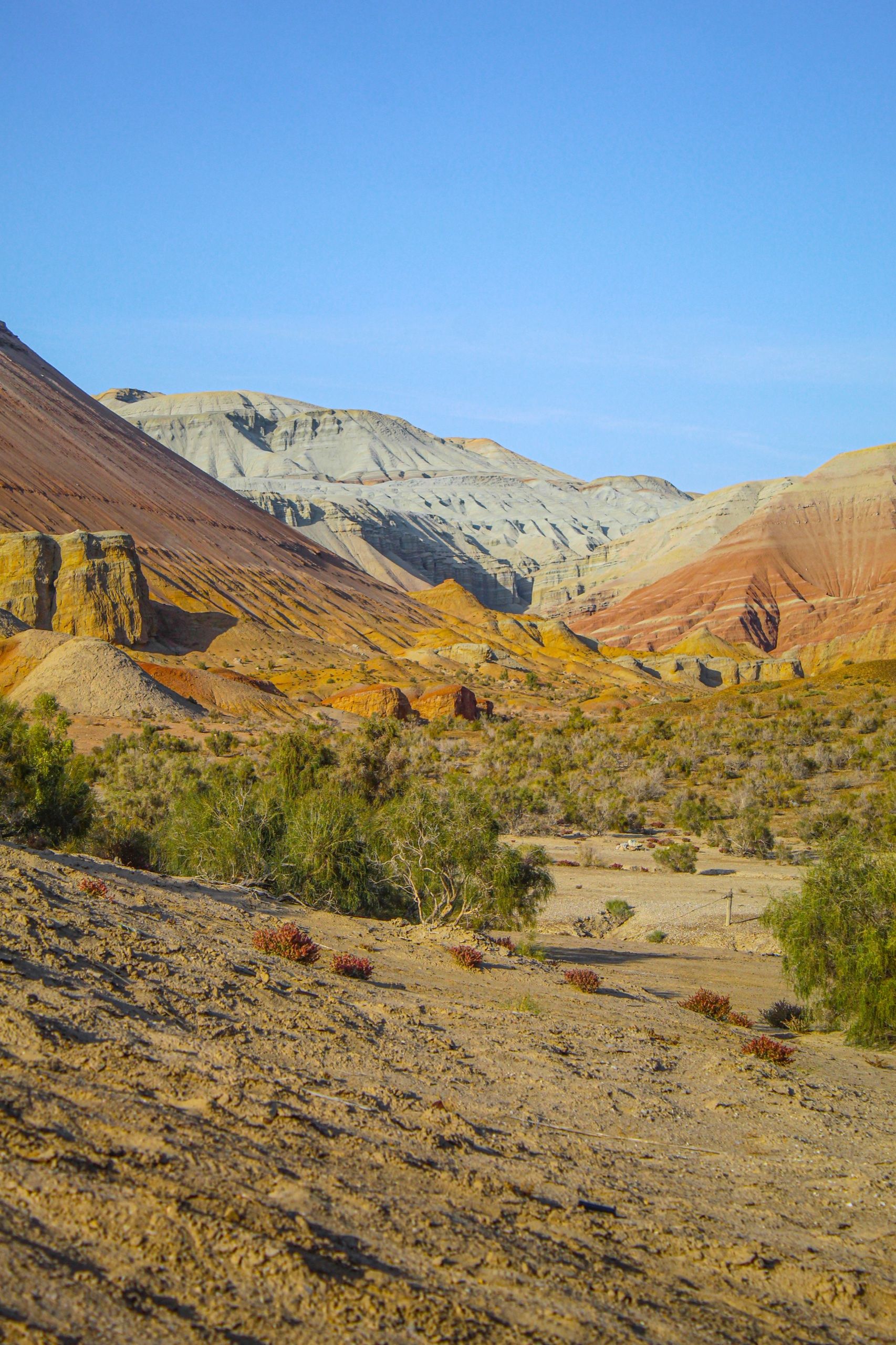 Полосатые гряды Актау